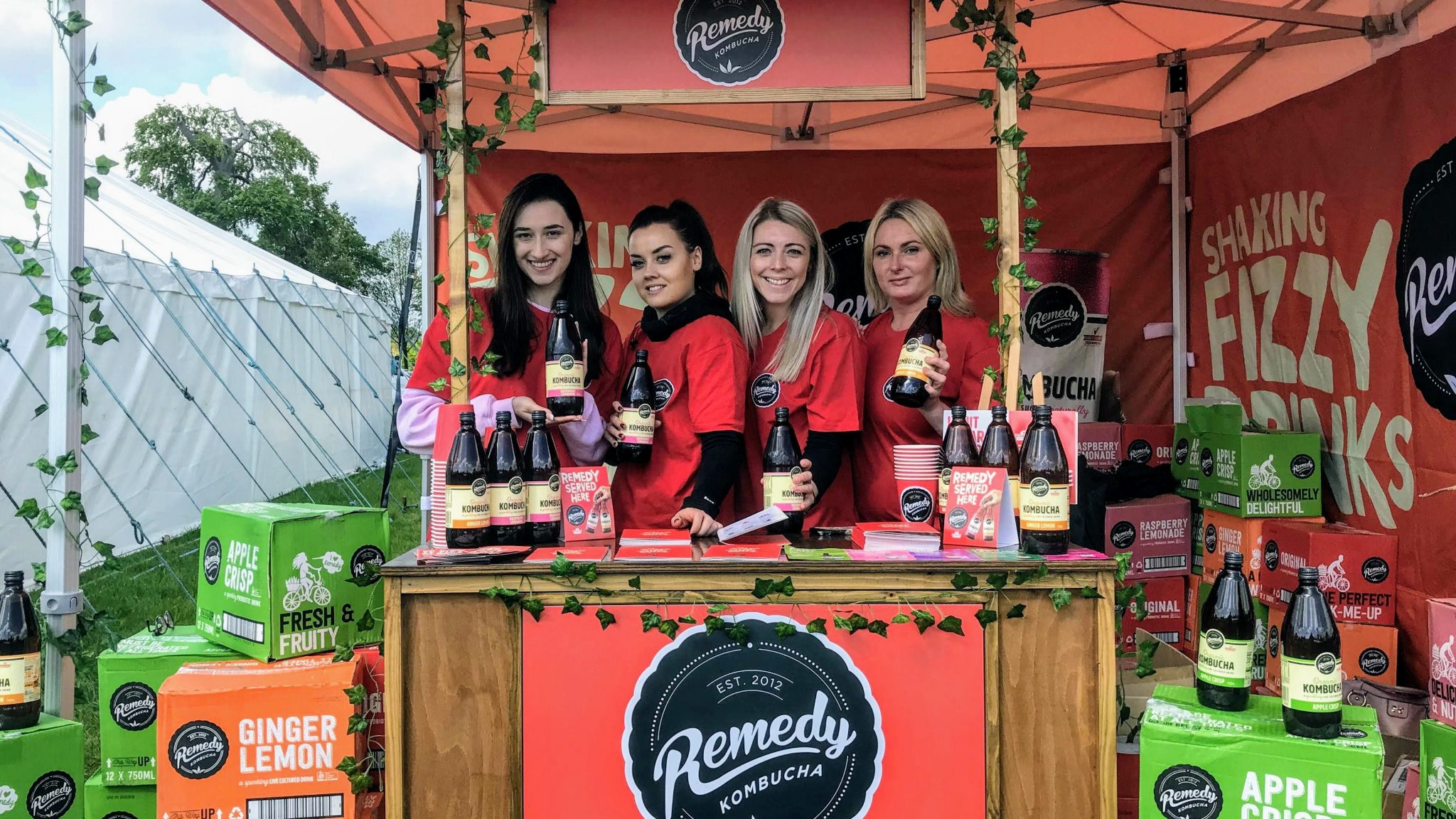 Brighton event staffing team on site