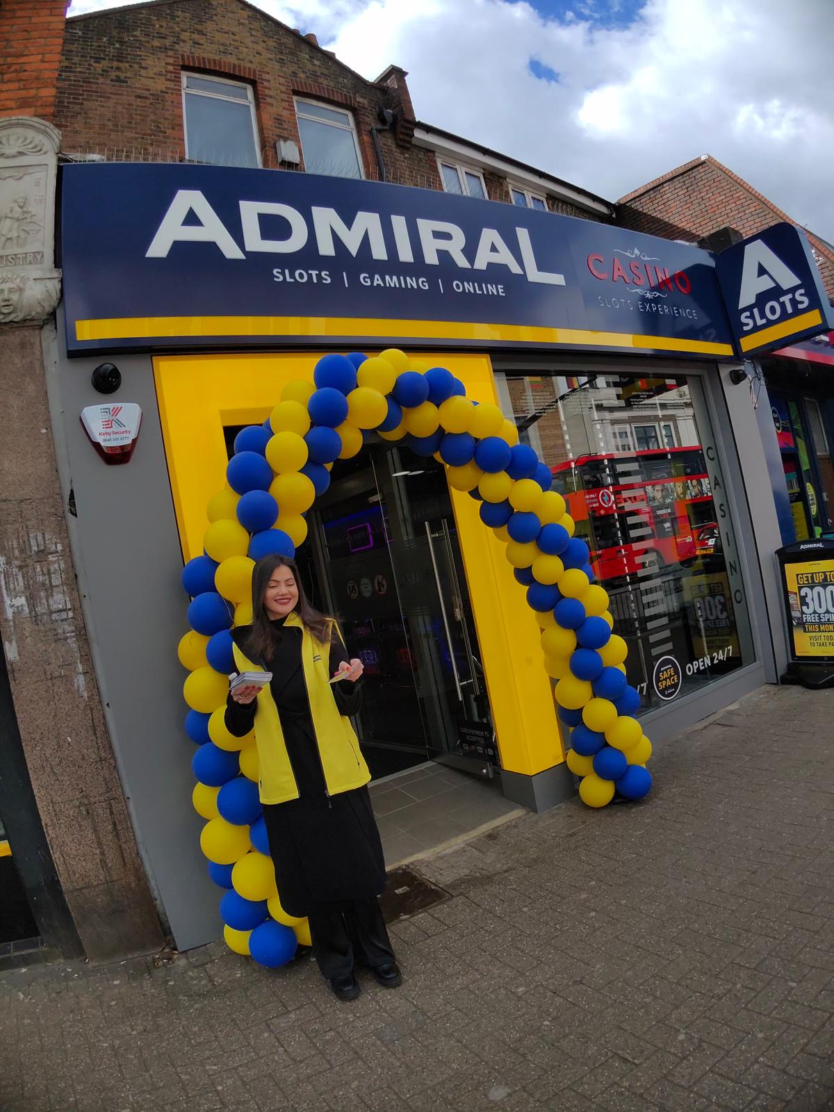 Flyer distribution staff for Admiral Casino