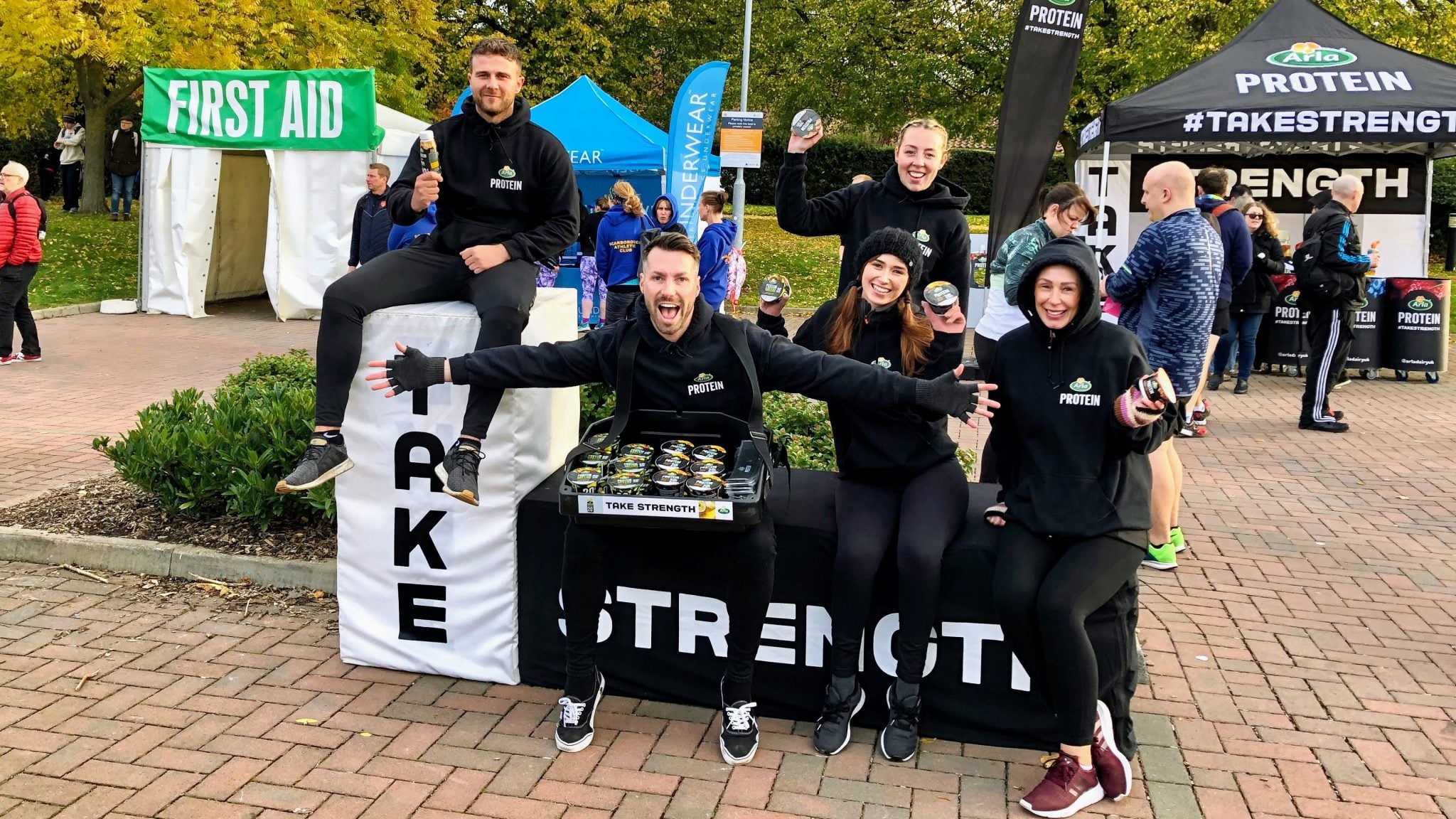 Cardiff event staffing agency team on site