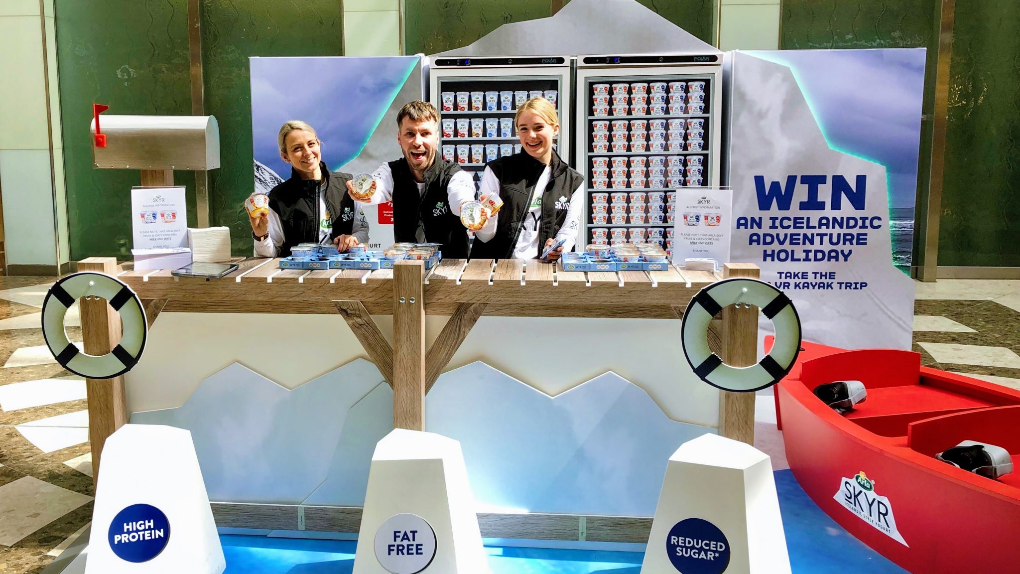 Event staff Newcastle at a corporate event