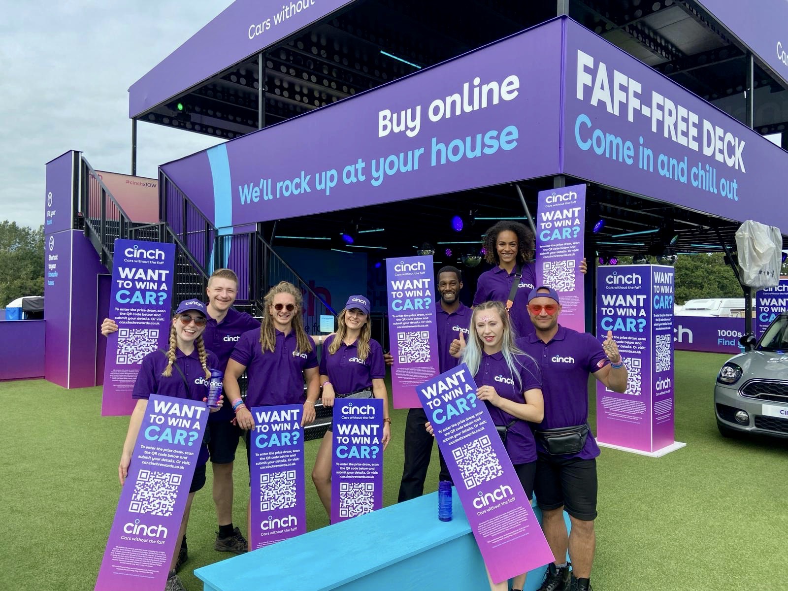 Event staff Southampton at a corporate event